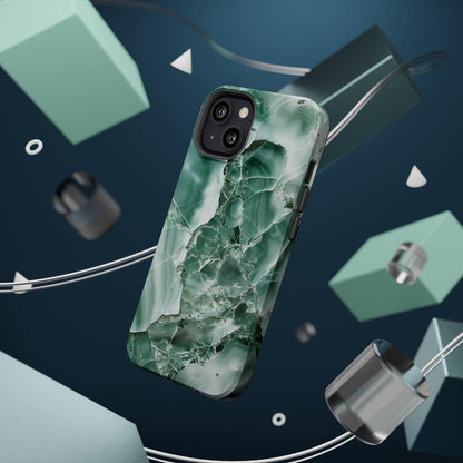 iPhone Case - Greenish Marble.