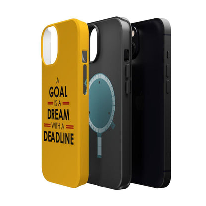 iPhone Case- Goals And Dreams Yellowish.