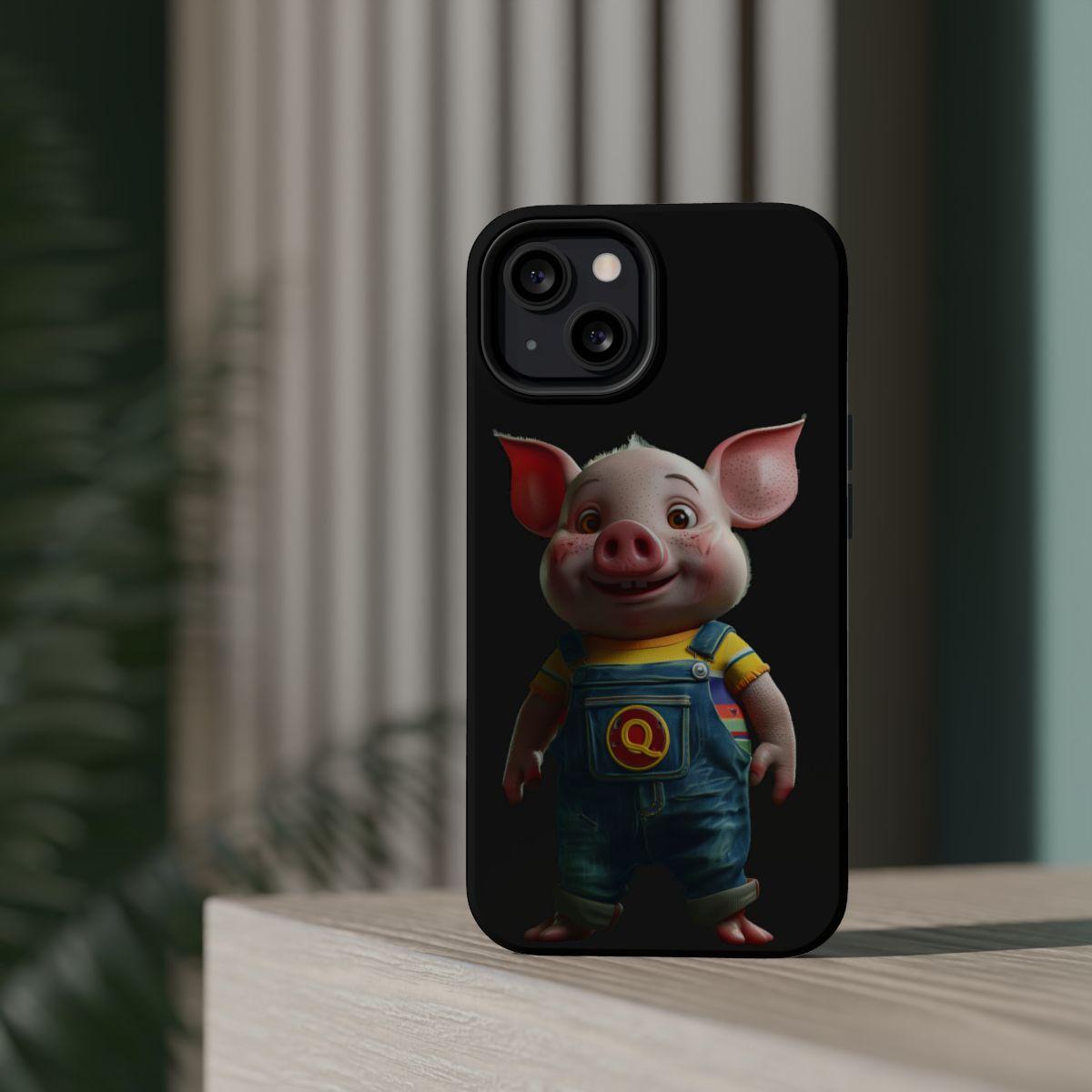 iPhone Case- Cheerful Piglet.