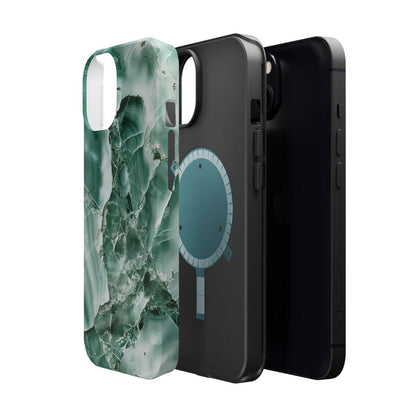 iPhone Case - Greenish Marble.