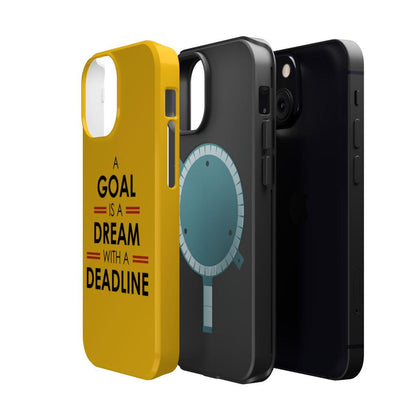 iPhone Case- Goals And Dreams Yellowish.