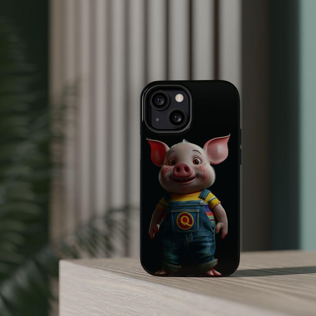 iPhone Case- Cheerful Piglet.