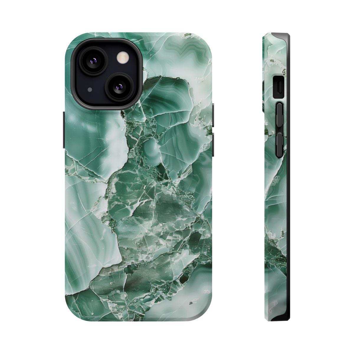 iPhone Case - Greenish Marble.