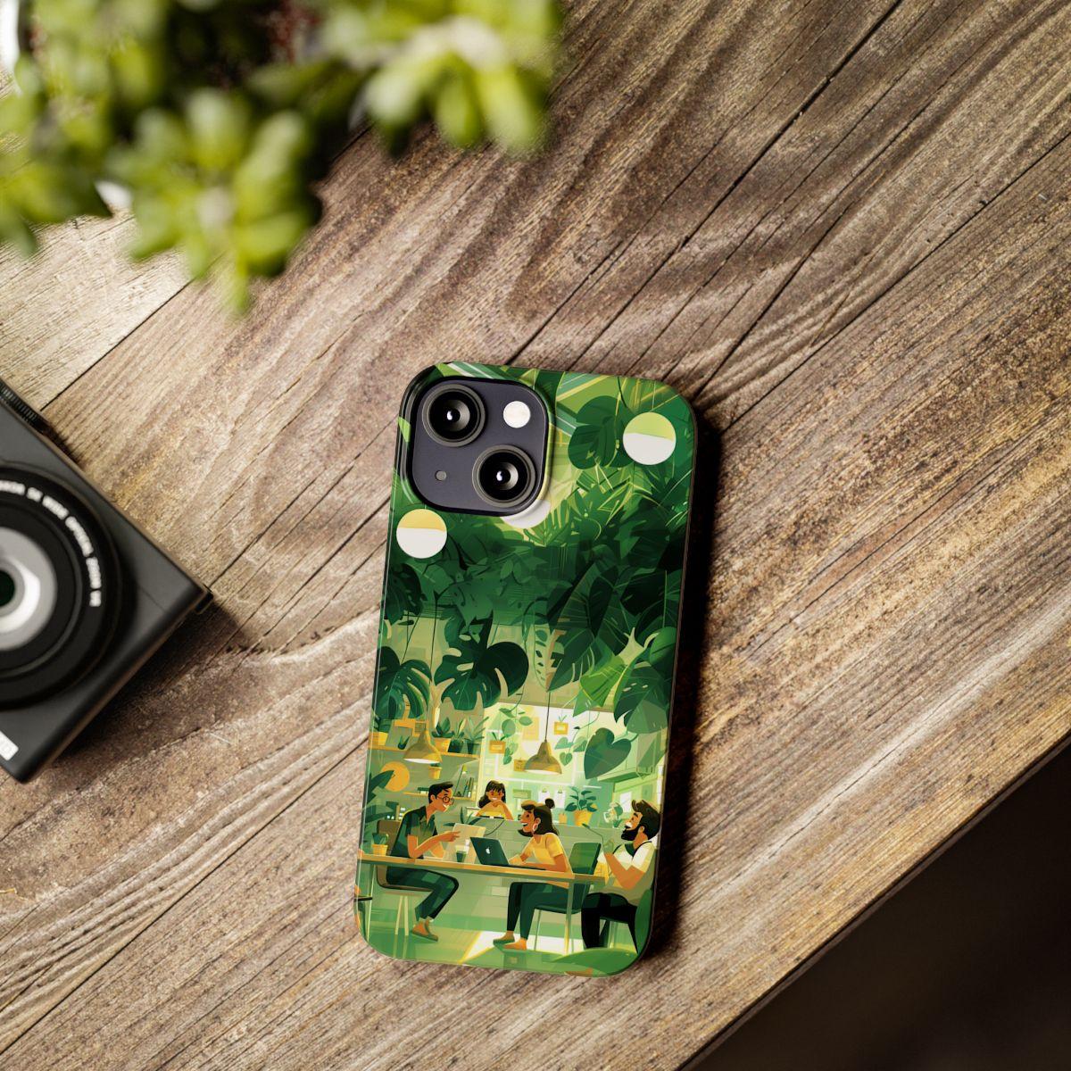 iPhone Case - Office Green