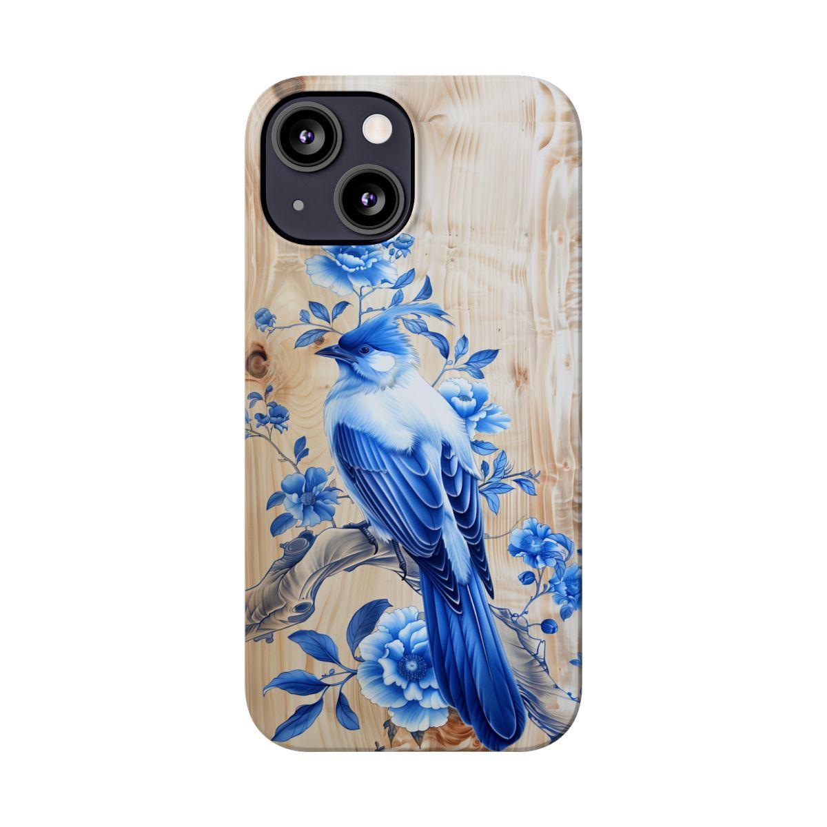 iPhone Case- Blue Sparrow