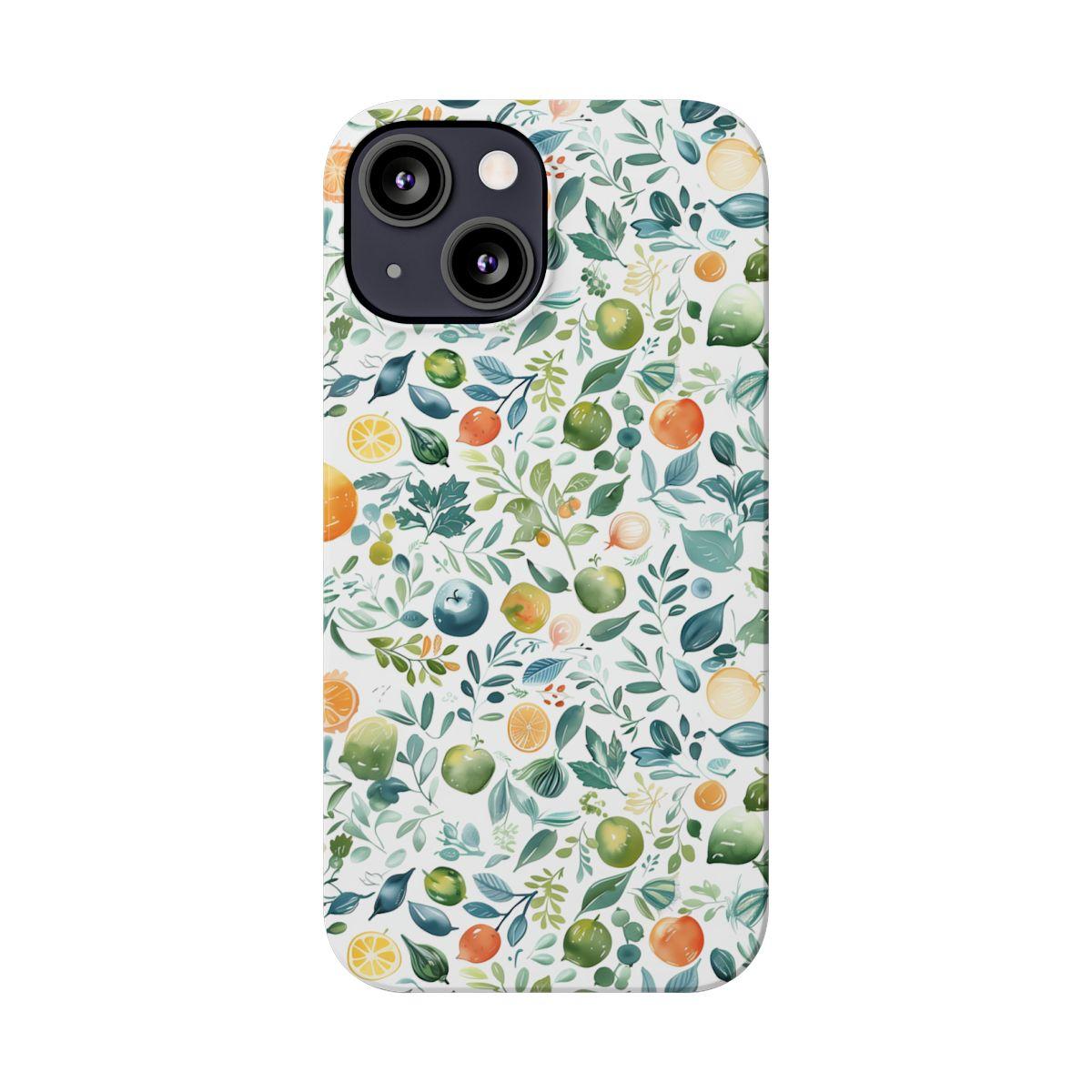 iPhone Case- Fruit Garden