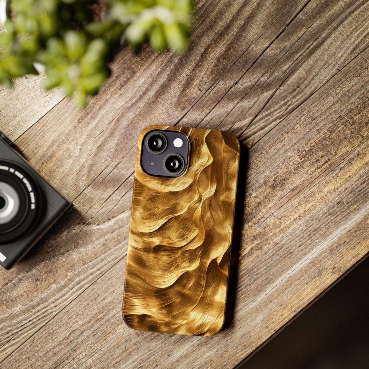 iPhone Case - Golden Waves