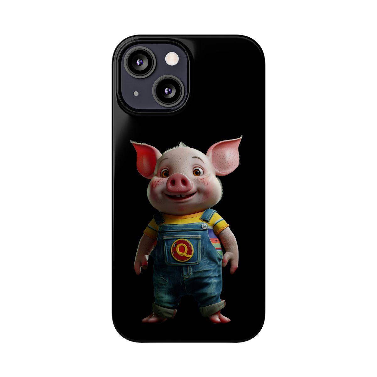 iPhone Case- Cheerful Piglet