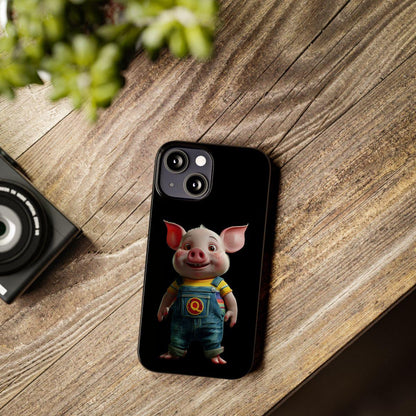 iPhone Case- Cheerful Piglet