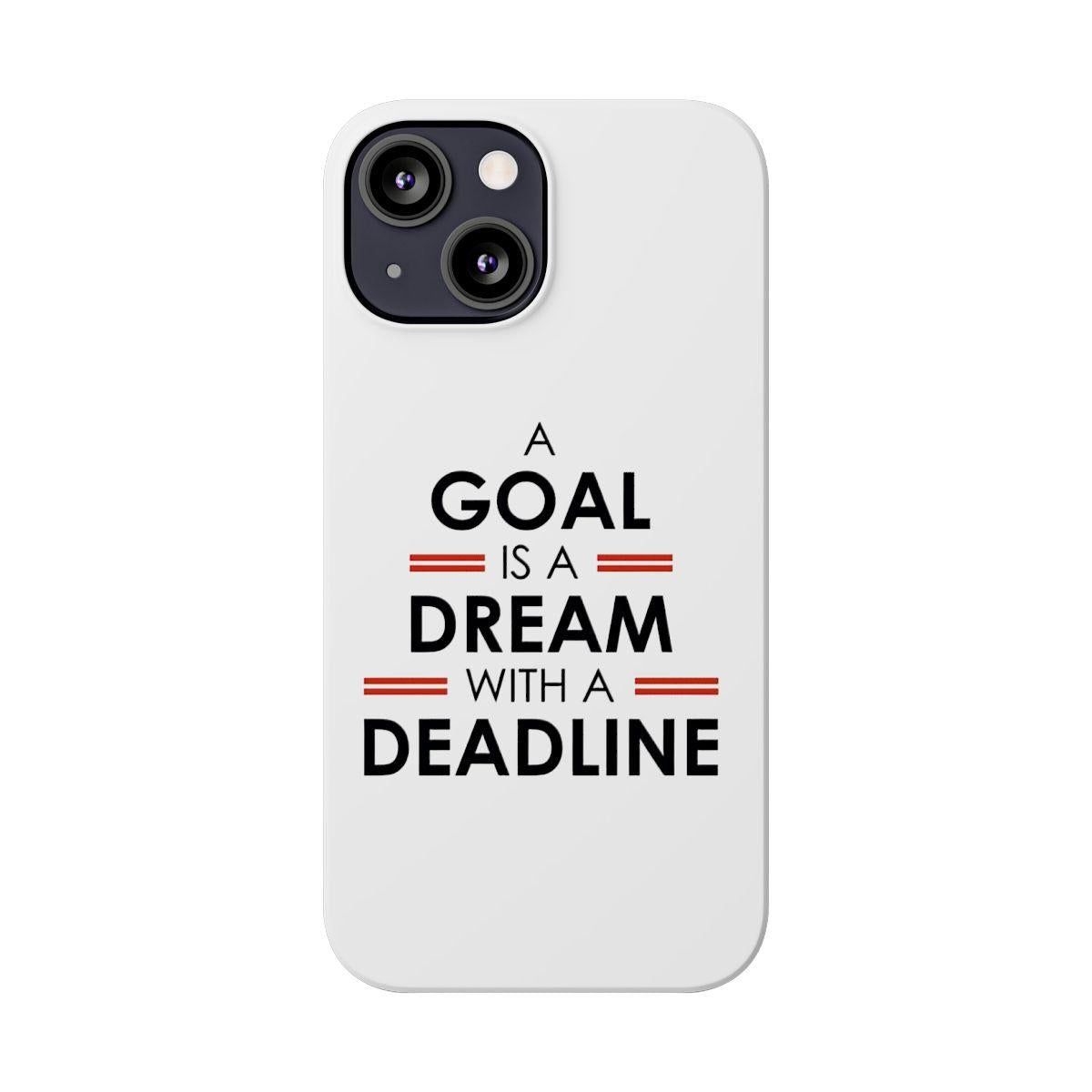 iPhone Case- Dreams White