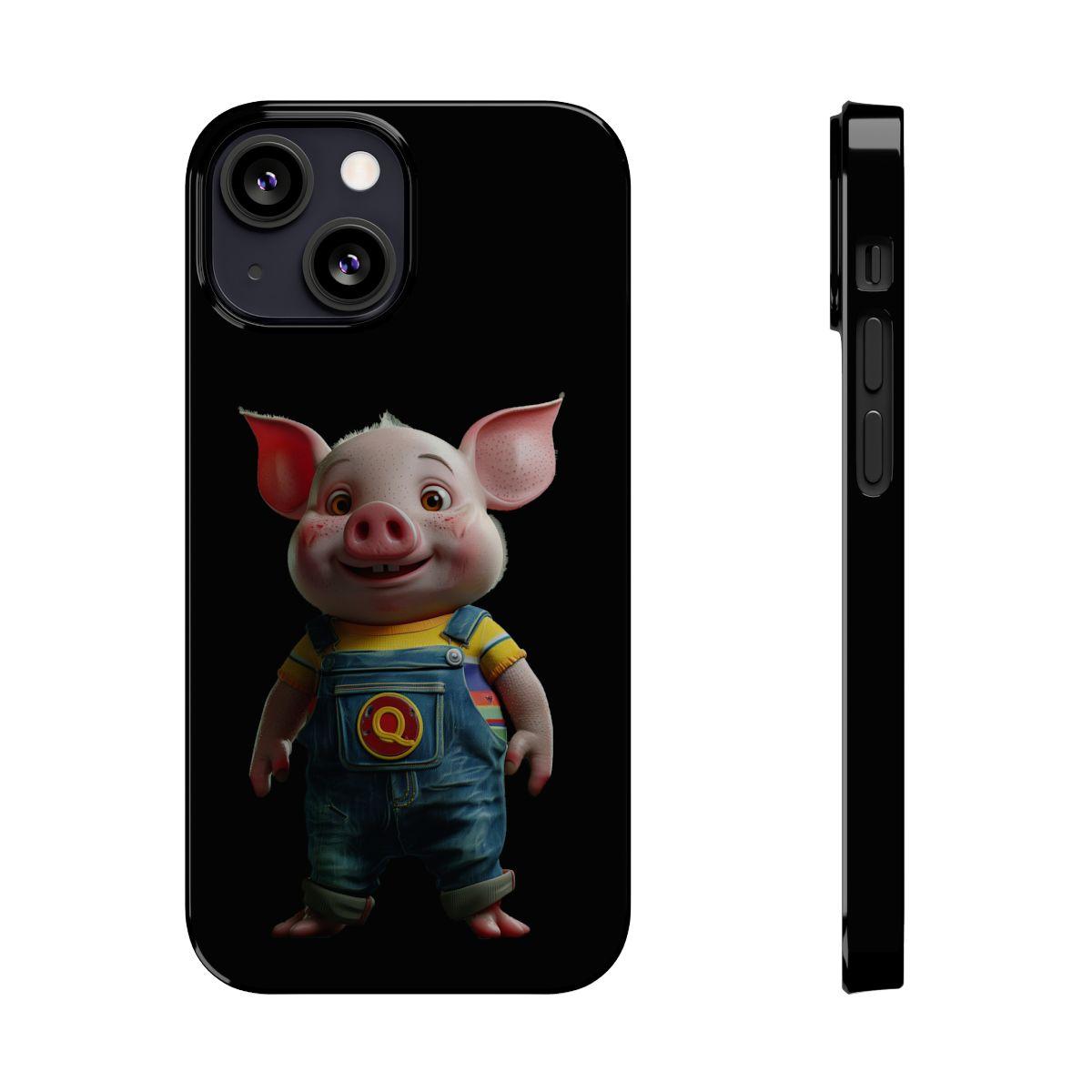 iPhone Case- Cheerful Piglet