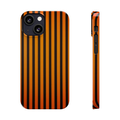 iPhone Case- Subtle Orange Stripes