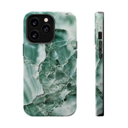 iPhone Case - Greenish Marble.