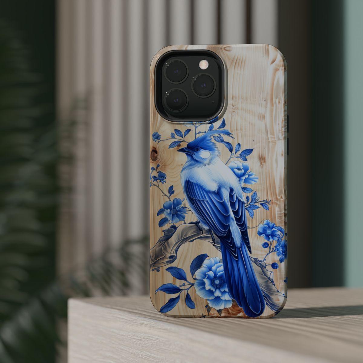 iPhone Case- Blue Sparrow.