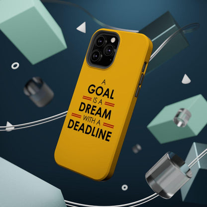 iPhone Case- Goals And Dreams Yellowish.