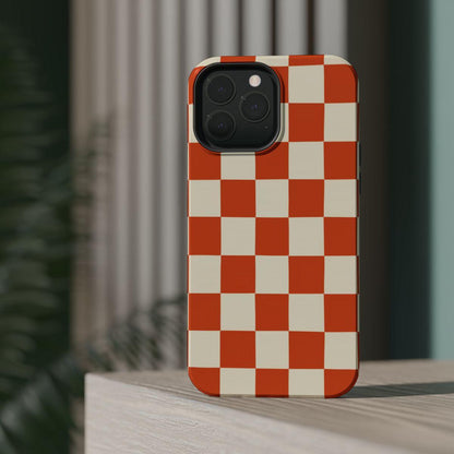 iPhone Case- Subtle Checks.