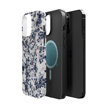 iPhone Case- White Blossom Pattern.