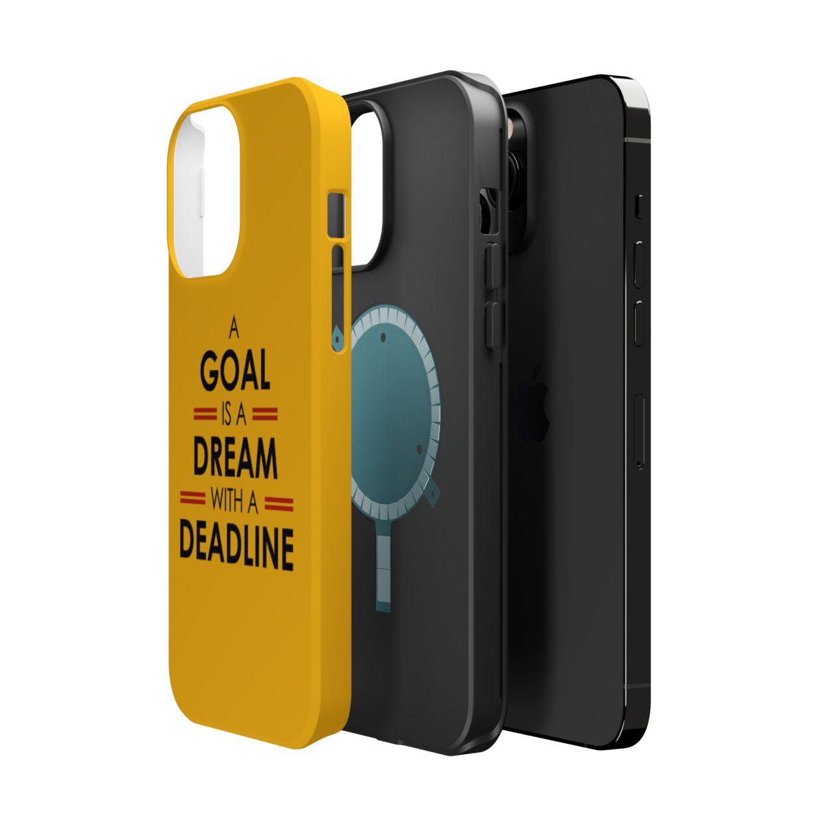 iPhone Case- Goals And Dreams Yellowish.