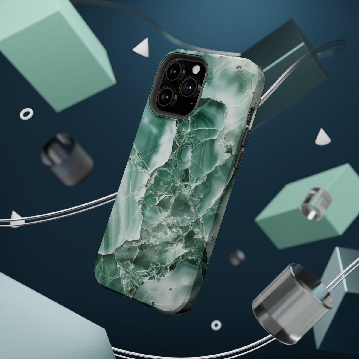 iPhone Case - Greenish Marble.