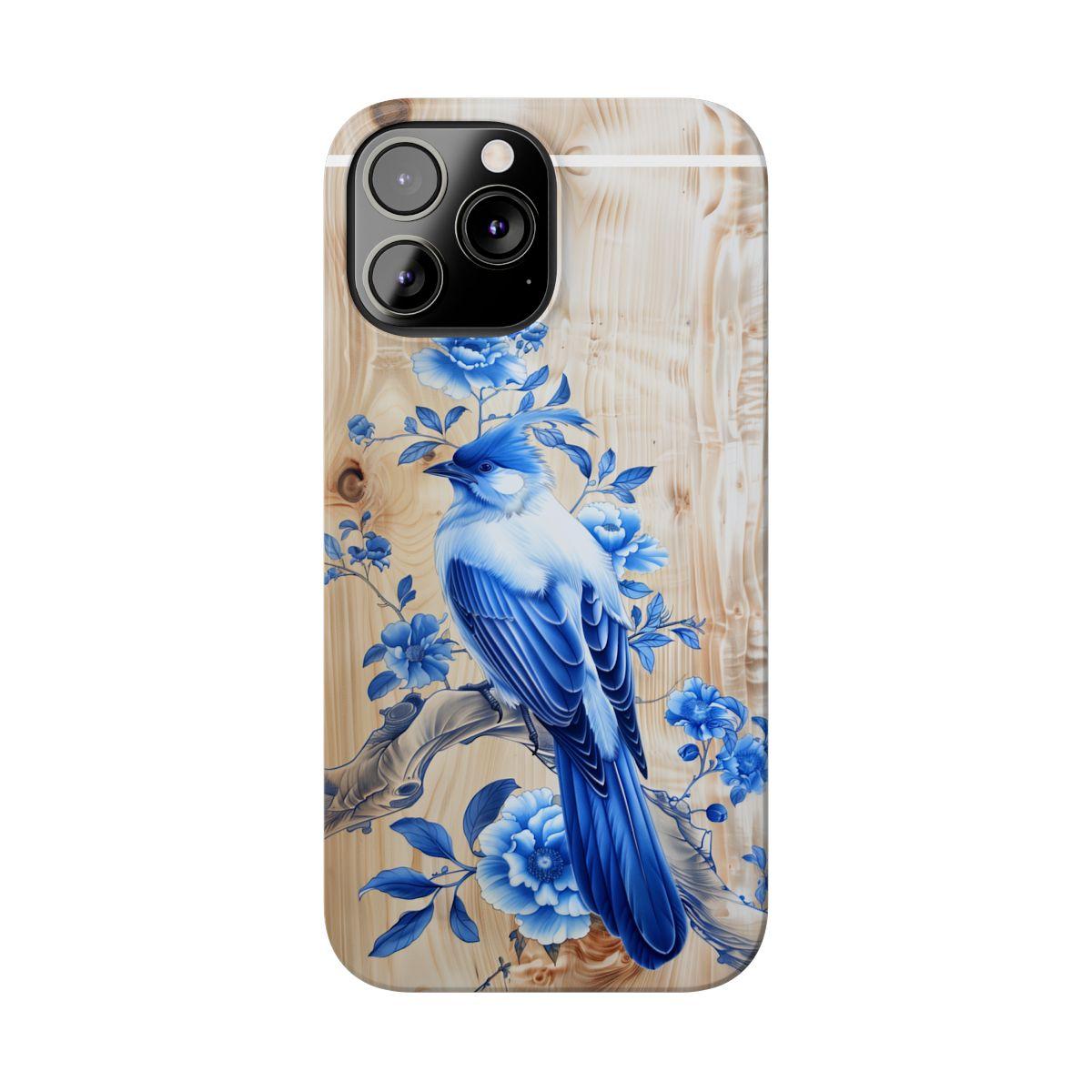 iPhone Case- Blue Sparrow