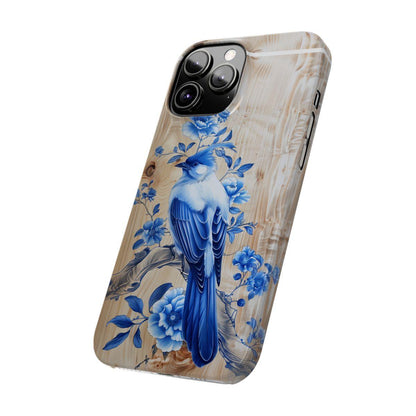 iPhone Case- Blue Sparrow