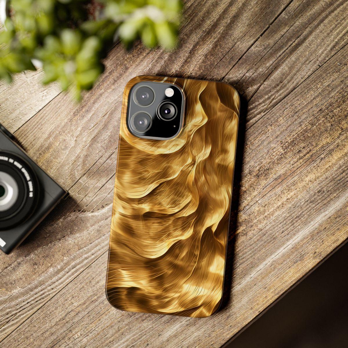 iPhone Case - Golden Waves