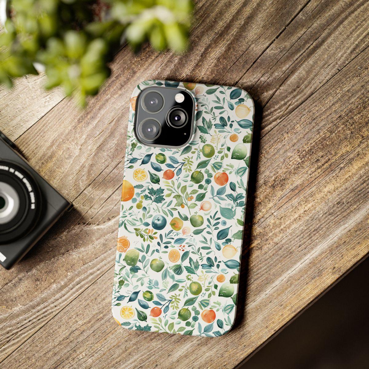 iPhone Case- Fruit Garden