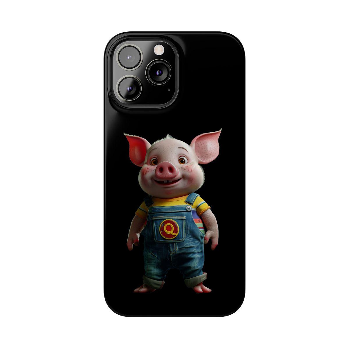 iPhone Case- Cheerful Piglet