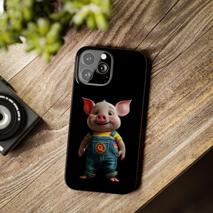 iPhone Case- Cheerful Piglet