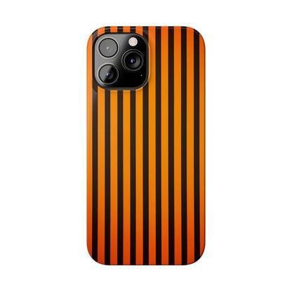 iPhone Case- Subtle Orange Stripes