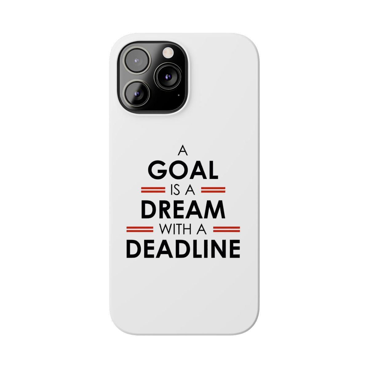 iPhone Case- Dreams White