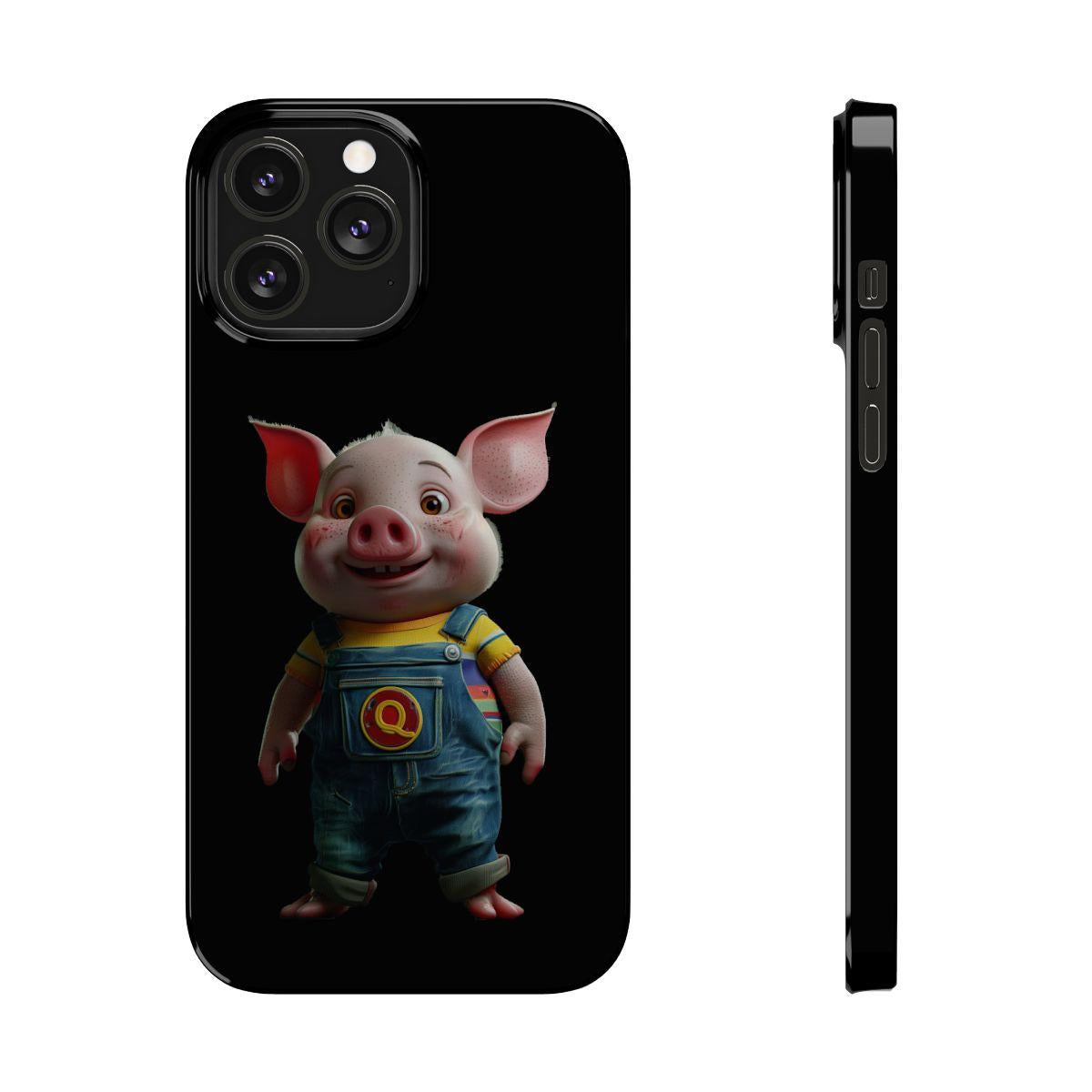 iPhone Case- Cheerful Piglet