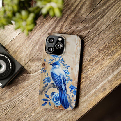 iPhone Case- Blue Sparrow