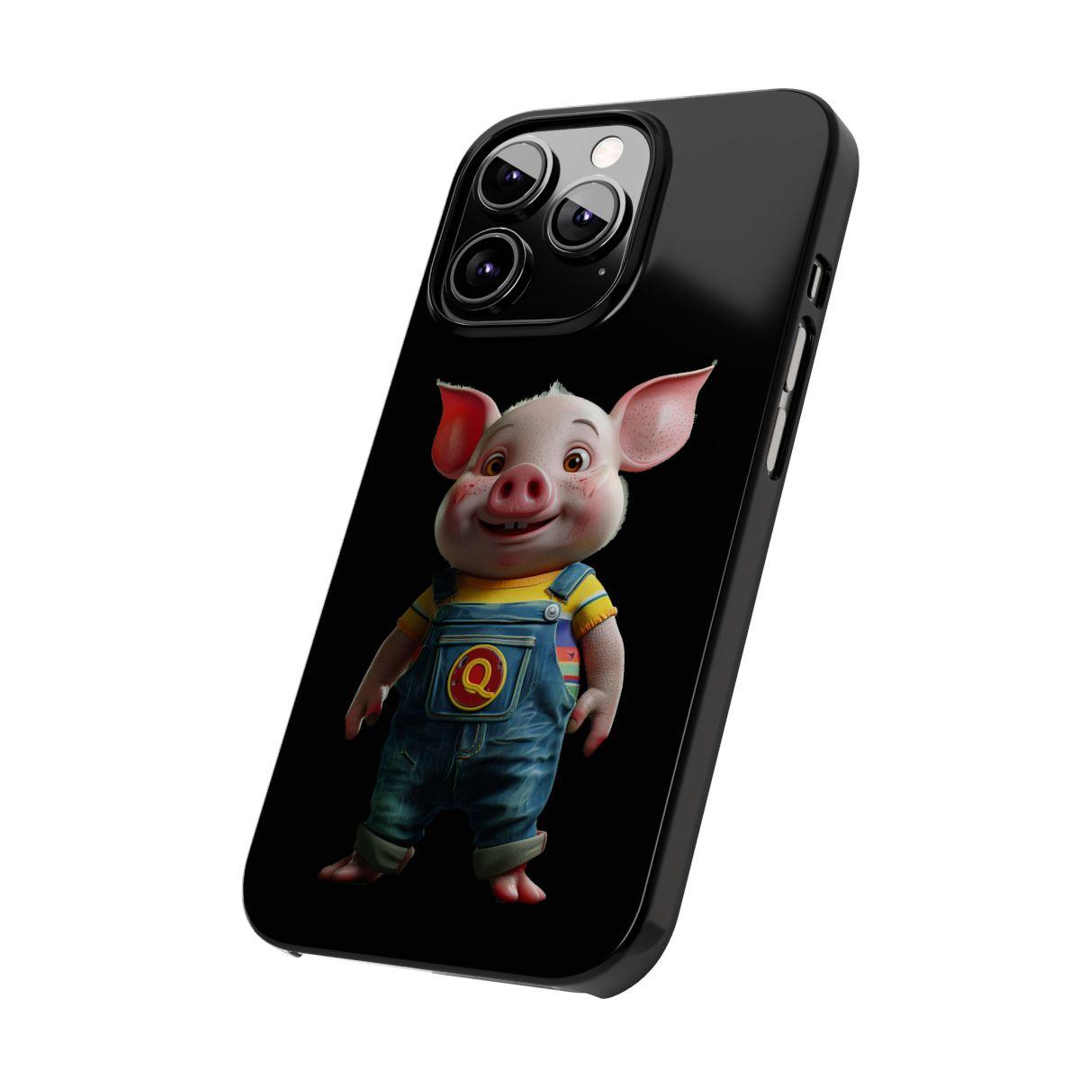 iPhone Case- Cheerful Piglet