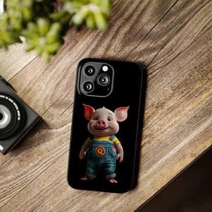 iPhone Case- Cheerful Piglet