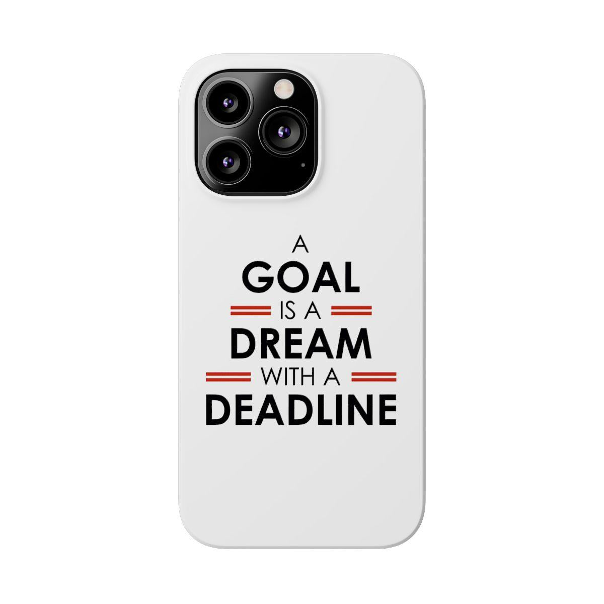 iPhone Case- Dreams White