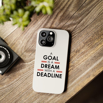 iPhone Case- Dreams White