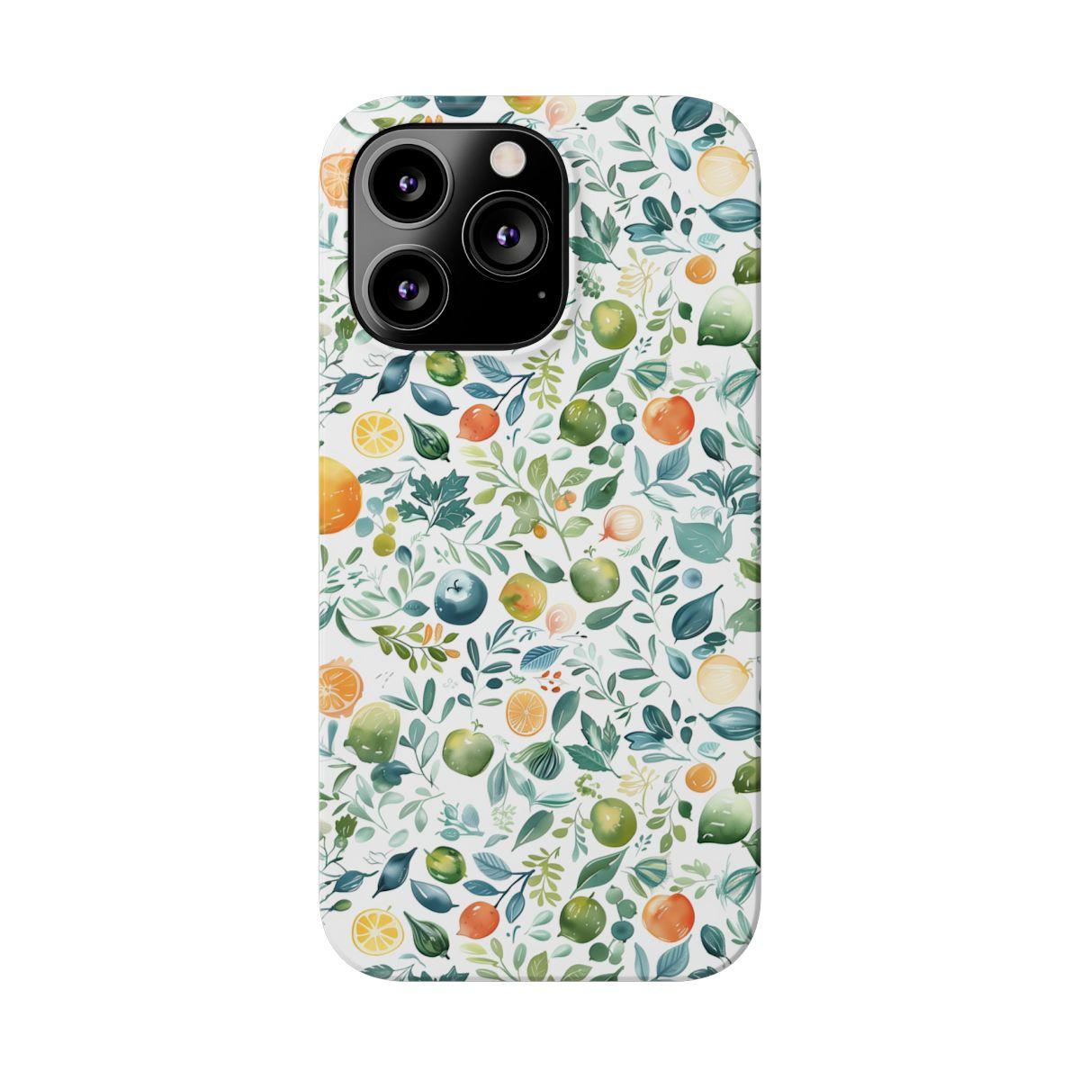 iPhone Case- Fruit Garden