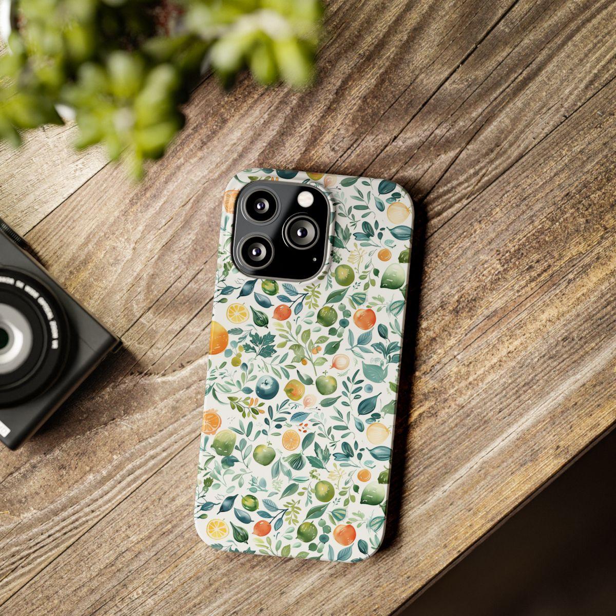 iPhone Case- Fruit Garden