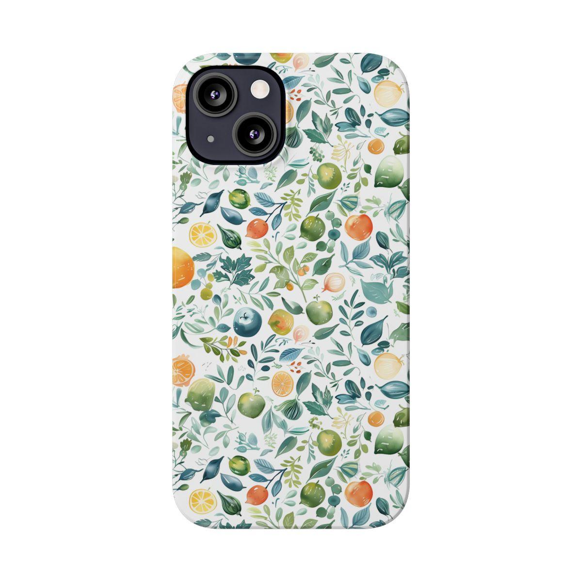 iPhone Case- Fruit Garden