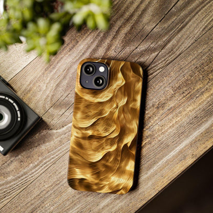 iPhone Case - Golden Waves