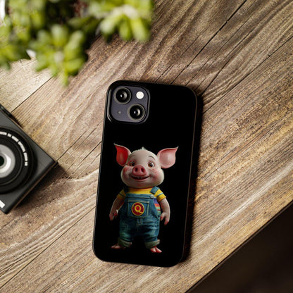 iPhone Case- Cheerful Piglet