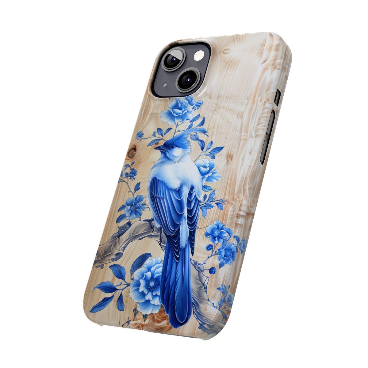 iPhone Case- Blue Sparrow