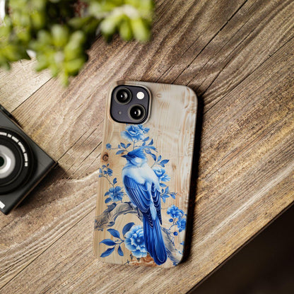 iPhone Case- Blue Sparrow