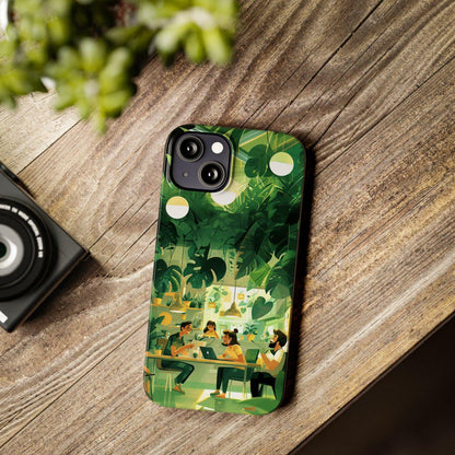 iPhone Case - Office Green