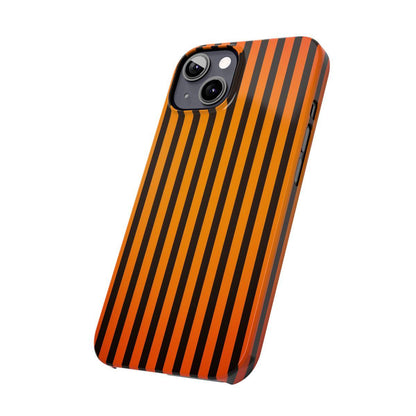 iPhone Case- Subtle Orange Stripes