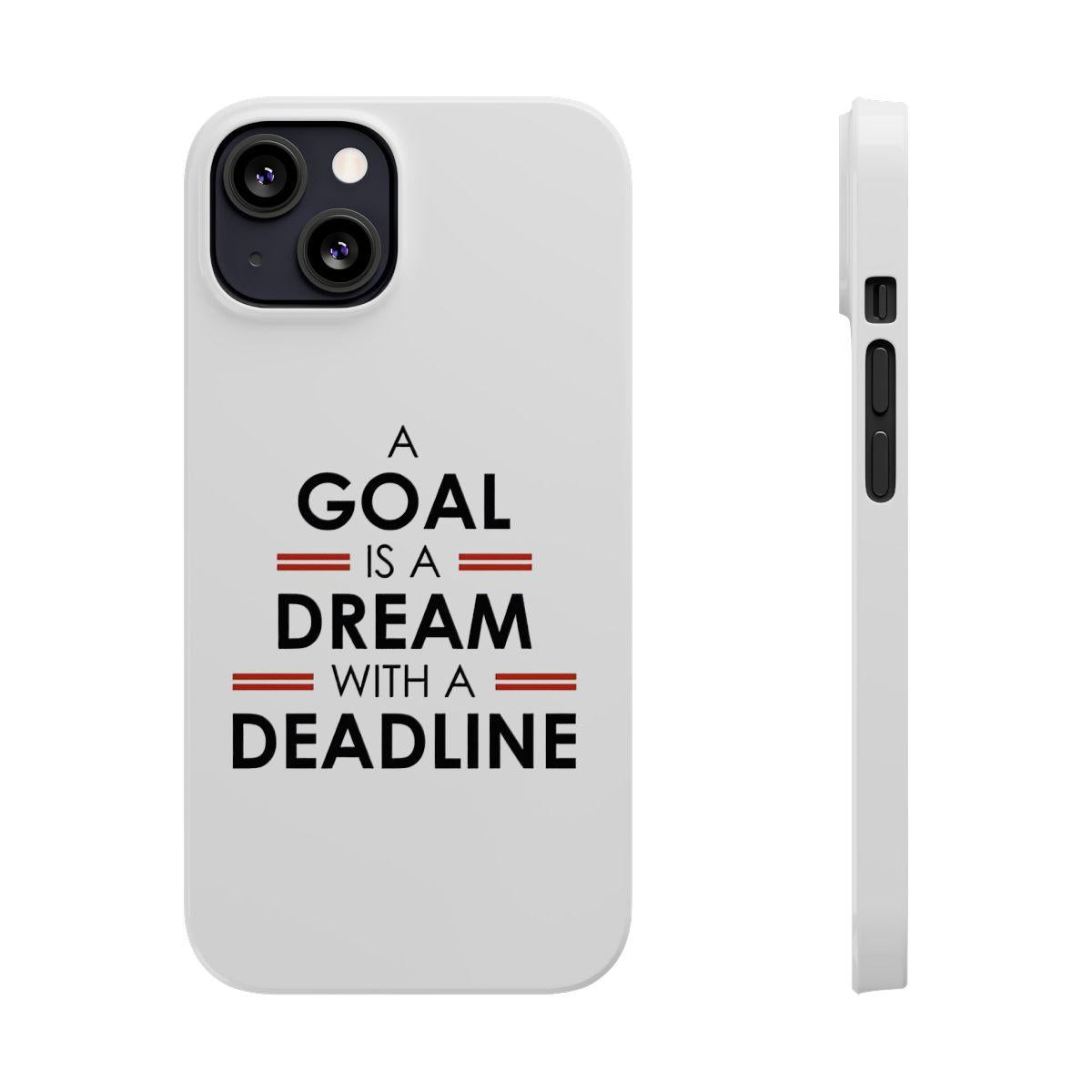 iPhone Case- Dreams White