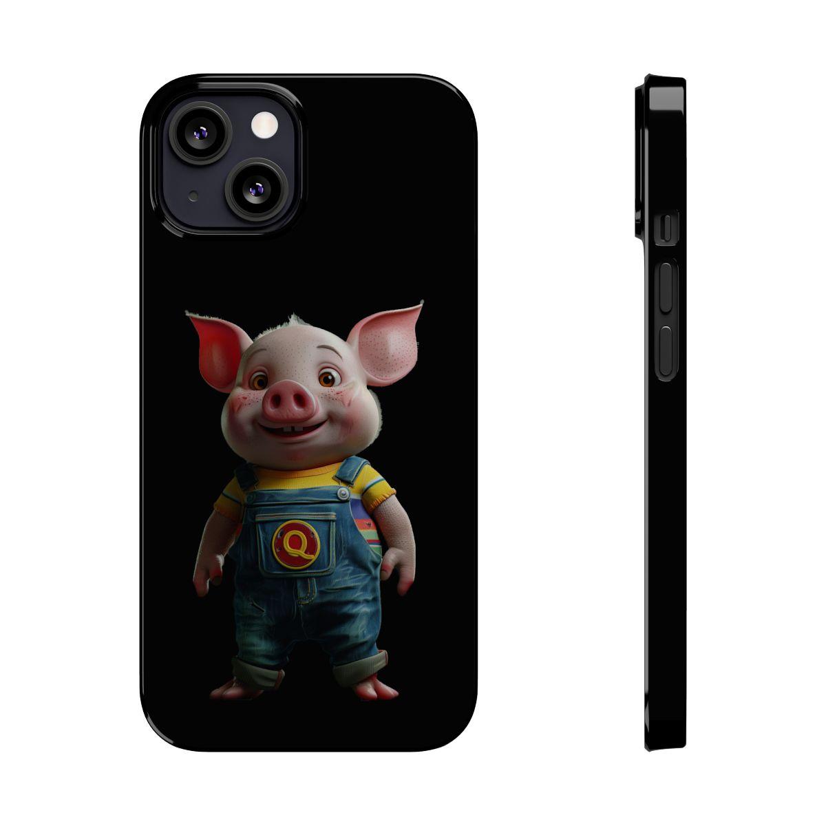 iPhone Case- Cheerful Piglet