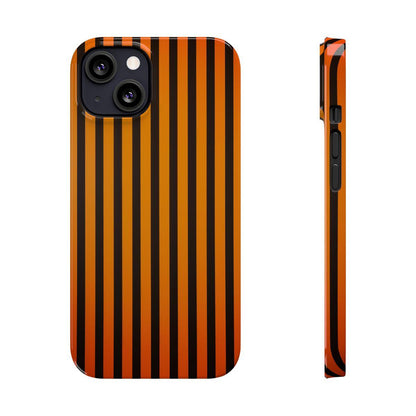 iPhone Case- Subtle Orange Stripes