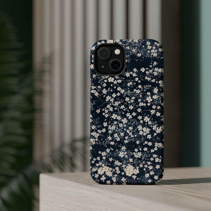 iPhone Case- Cherry Blossom Blue.